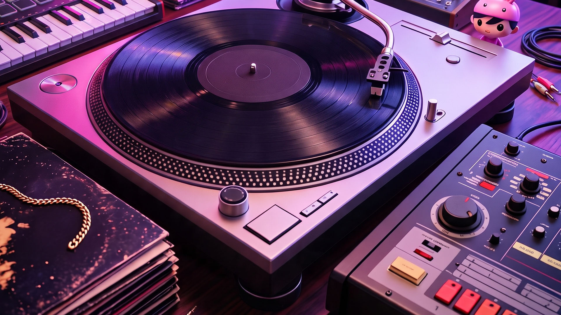 808 8angaz Collection — Hard Trap and Drill Vinyl+ cover art, .verxe Steampunk aesthetic