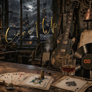 Level Up — Hip Hop / Trap Vinyl+ cover art, 808 Bangaz Collection, .verxe Steampunk aesthetic