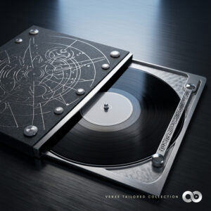 Tailor-Made VINYL+ — Bespoke Vinyl+ commission service cover art, verxe tailored, .verxe Steampunk aesthetic