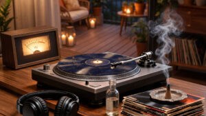 Comfort Static Collection — TrapSoul and Contemporary R&B Vinyl+ cover art, .verxe Steampunk aesthetic